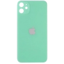 CACHE-IP11VERT - Vitre arrière (dos) iPhone 11 coloris vert en verre