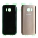 CACHE-S7GOLD - Face arrière vitre du dos gold Samsung Galaxy S7 SM-G930 