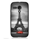 CPRN1MOTOG2CV - Coque noire pour Motorola Moto G Impression Paris en 2CV