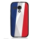 CPRN1MOTOGDRAPFRANCE - Coque noire pour Motorola Moto G motif drapeau France