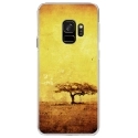 CRYSGALAXYS9DESERT - Coque rigide transparente pour Samsung Galaxy S9 avec impression Motifs paysage désertique