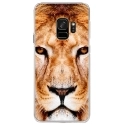 CRYSGALAXYS9LION - Coque rigide transparente pour Samsung Galaxy S9 avec impression Motifs tête de lion