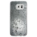 CRYSGALS7EDGEGOUTTEEAU - Coque rigide transparente pour Samsung Galaxy S7-Edge avec impression Motifs gouttes d'eau