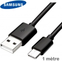 EP-DG970NOIR - Câble USB-A vers USB-C Samsung origine coloris noir longueur 1m EP-DG970