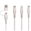 ETG3269 - Câble Green To Go 3 en 2 USB vers iPhone MicroUSB et Type C