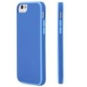 SKECHIP6ICEBLEU - Coque Skech série Ice coloris Bleu myrtille pour Apple iPhone 6s