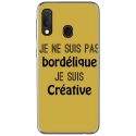 TPU0A40BORDELIQUEOR - Coque souple pour Samsung Galaxy A40 avec impression Motifs Je ne suis pas bordélique or