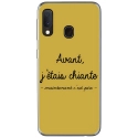 TPU0A40CHIANTEOR - Coque souple pour Samsung Galaxy A40 avec impression Motifs Avant, j'étais chiante or