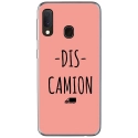 TPU0A40DISCAMIONROSE - Coque souple pour Samsung Galaxy A40 avec impression Motifs Dis Camion rose