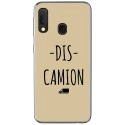 TPU0A40DISCAMIONTAUPE - Coque souple pour Samsung Galaxy A40 avec impression Motifs Dis Camion taupe