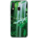 TPU0A40HUMANITY - Coque souple pour Samsung Galaxy A40 avec impression Motifs Humanity