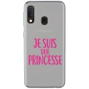 TPU0A40PRINCESSE - Coque souple pour Samsung Galaxy A40 avec impression Motifs Je suis une princesse