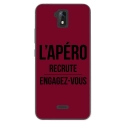 TPU0ALTICES51APEROBORDEAU - Coque souple pour Altice S51 avec impression Motifs l'apéro recrute bordeau