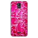 TPU0ALTICES51ARABESQUEFUSHIA - Coque souple pour Altice S51 avec impression Motifs arabesque fushia