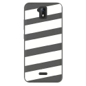 TPU0ALTICES51BANDESBLANCHES - Coque souple pour Altice S51 avec impression Motifs bandes blanches