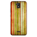 TPU0ALTICES51BANDESVINT3 - Coque souple pour Altice S51 avec impression Motifs bandes effets vintages 3