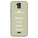 TPU0ALTICES51BOUDERVERT - Coque souple pour Altice S51 avec impression Motifs Bouder pour mieux Régner vert