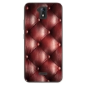 TPU0ALTICES51CAPITON - Coque souple pour Altice S51 avec impression Motifs effet capitonné bordeau