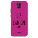 TPU0ALTICES51DISCAMIONFUSHIA - Coque souple pour Altice S51 avec impression Motifs Dis Camion fushia