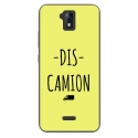 TPU0ALTICES51DISCAMIONJAUNE - Coque souple pour Altice S51 avec impression Motifs Dis Camion jaune