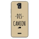 TPU0ALTICES51DISCAMIONTAUPE - Coque souple pour Altice S51 avec impression Motifs Dis Camion taupe