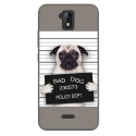 TPU0ALTICES51DOGPRISONTRISTE - Coque souple pour Altice S51 avec impression Motifs bulldog prisonnier