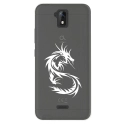 TPU0ALTICES51DRAGONTRIBAL - Coque souple pour Altice S51 avec impression Motifs dragon tribal