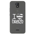 TPU0ALTICES51DRAPBREIZH - Coque souple pour Altice S51 avec impression Motifs drapeau Breton I Love Breizh