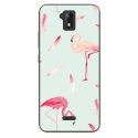 TPU0ALTICES51FLAMANT - Coque souple pour Altice S51 avec impression Motifs flamants roses