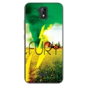 TPU0ALTICES51FURY - Coque souple pour Altice S51 avec impression Motifs Fury