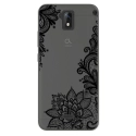 TPU0ALTICES51LACENOIR - Coque souple pour Altice S51 avec impression Motifs Lace noir