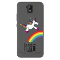 TPU0ALTICES51LICORNE - Coque souple pour Altice S51 avec impression Motifs Je suis une licorne