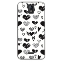 TPU0ALTICES51LOVE1 - Coque souple pour Altice S51 avec impression Motifs Love coeur 1