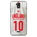 TPU0ALTICES51MAILLOTANGLETERR - Coque souple pour Altice S51 avec impression Motifs Maillot de Football Angleterre