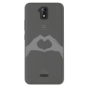 TPU0ALTICES51MAINCOEUR - Coque souple pour Altice S51 avec impression Motifs mains en forme de coeur