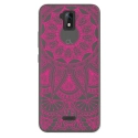 TPU0ALTICES51MANDALAFUSHIA - Coque souple pour Altice S51 avec impression Motifs Mandala fushia