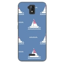 TPU0ALTICES51MARIN1 - Coque souple pour Altice S51 avec impression Motifs thème marin 1