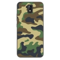 TPU0ALTICES51MILITAIREVERT - Coque souple pour Altice S51 avec impression Motifs Camouflage militaire vert