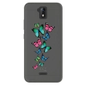 TPU0ALTICES51PAPILLONS - Coque souple pour Altice S51 avec impression Motifs papillons colorés