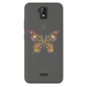 TPU0ALTICES51PAPILLONSEUL - Coque souple pour Altice S51 avec impression Motifs papillon psychédélique