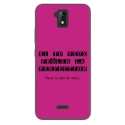 TPU0ALTICES51PERFECTIONFUSHIA - Coque souple pour Altice S51 avec impression Motifs frôler la perfection fushia