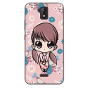 TPU0ALTICES51PETITEFILLE - Coque souple pour Altice S51 avec impression Motifs petite fille manga