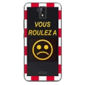 TPU0ALTICES51SPEEDCONTROL - Coque souple pour Altice S51 avec impression Motifs panneau de contrôle de vitesse