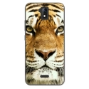 TPU0ALTICES51TIGRE - Coque souple pour Altice S51 avec impression Motifs tête de tigre