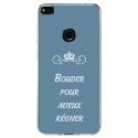 TPU0P8LITE17BOUDERBLEU - Coque souple pour Huawei P8 Lite 2017 avec impression Motifs Bouder pour mieux Régner bleu