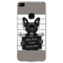 TPU0P8LITE17DOGPRISONOS - Coque souple pour Huawei P8 Lite 2017 avec impression Motifs bulldog prisonnier os