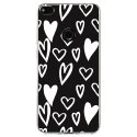 TPU0P8LITE17LOVE2 - Coque souple pour Huawei P8 Lite 2017 avec impression Motifs Love coeur 2