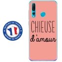 TPU0PSMART19CHIEUSEROSE - Coque souple pour Huawei P Smart (2019) avec impression Motifs Chieuse d'Amour rose