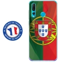 TPU0PSMART19DRAPPORTUGAL - Coque souple pour Huawei P Smart (2019) avec impression Motifs drapeau du Portugal