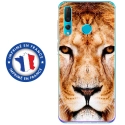 TPU0PSMART19LION - Coque souple pour Huawei P Smart (2019) avec impression Motifs tête de lion